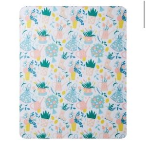 Spring Printed Fleece Throw, 50" x 60"